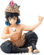 Inosuke Hashibira Action Figure India – Demon Slayer PVC Collectible front view – Luffypaglu