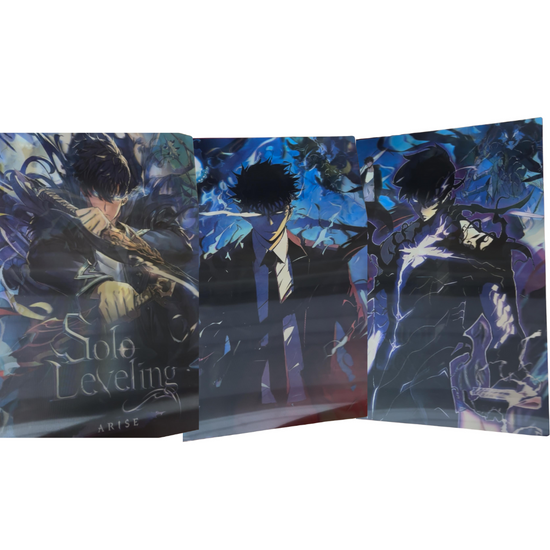 Solo Leveling 3D Anime Poster – Stylish Wall Decor