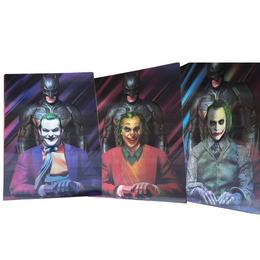 DC Joker 3D Poster – Superhero Wall Art Decor