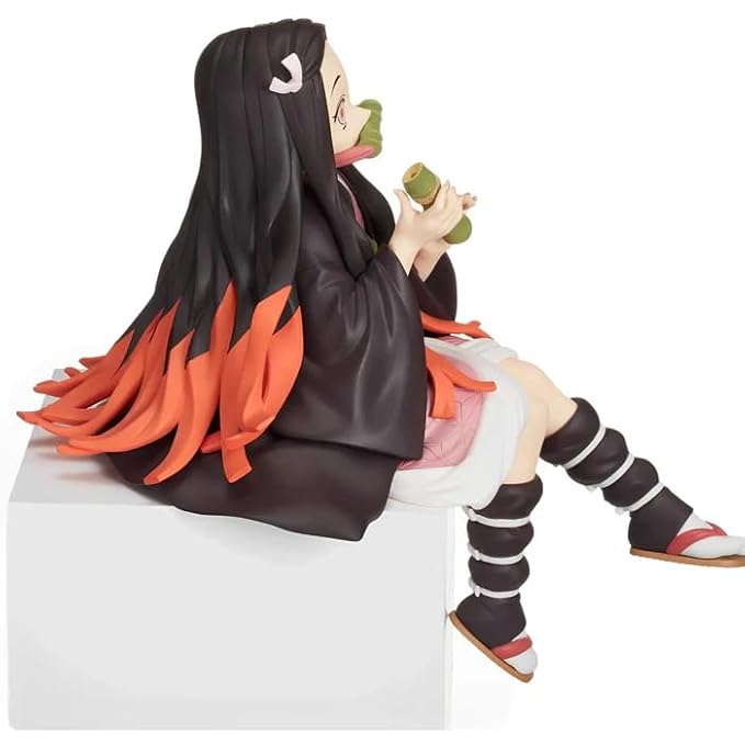 Nezuko Kamado Sitting Action Figure | Demon Slayer Anime Collectible