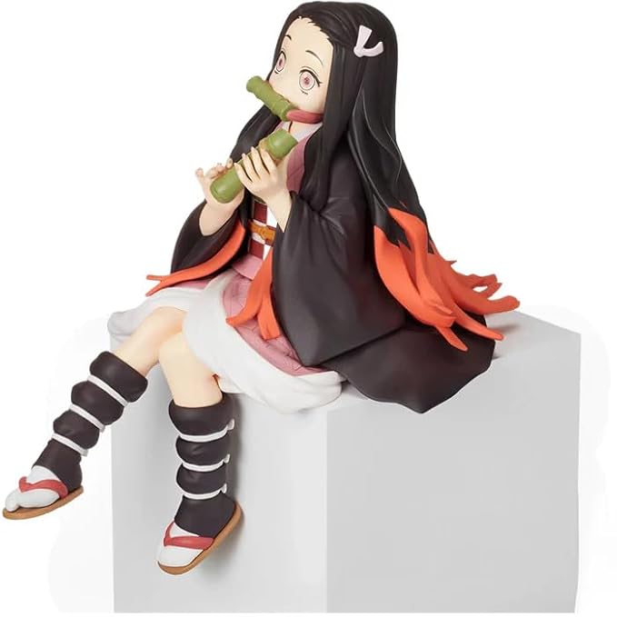 Nezuko Kamado Sitting Action Figure | Demon Slayer Anime Collectible