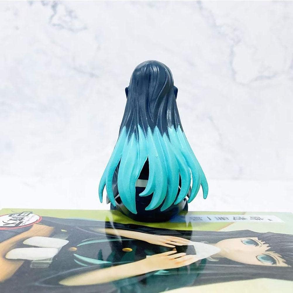 Muichiro Tokito Demon Striker 15cm Sitting Eating Action Figure