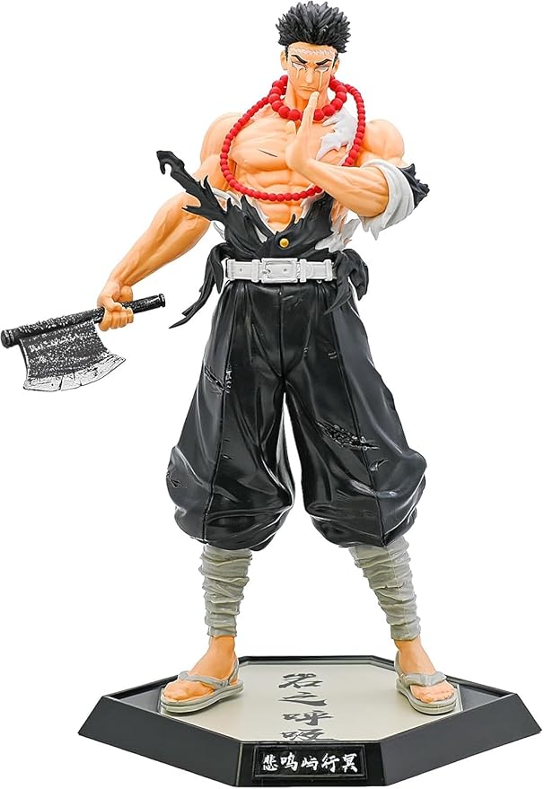 Gyomei Himejima Action Figure – Demon Slayer Hashira Collectible Statue