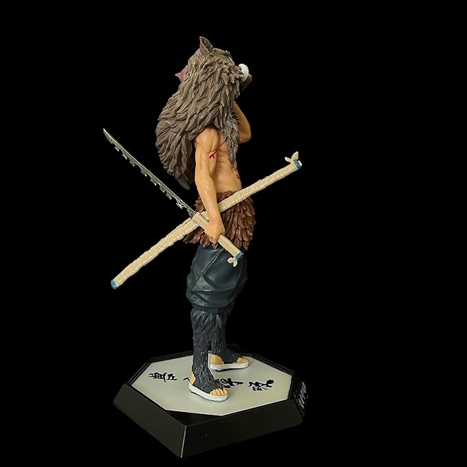 Inosuke Hashibira Action Figure – Demon Slayer Boar Mask Collectible