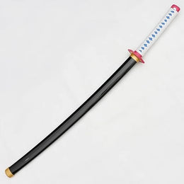 Giyu Tomioka Wooden Katana 104cm Demon Slayer Water Hashira Nichirin Sword India – Luffypaglu