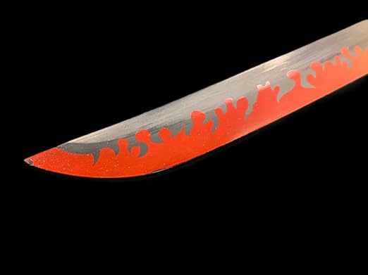 Rengoku wooden katana collector packaging unboxing – Luffypaglu India Demon Slayer gift