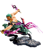 Roronoa Zoro three swords Enma Wado Kitetsu detail — One Piece PVC figure 15cm India
