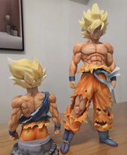 Dragon Ball Z Super Saiyan Goku 45 Cm Replaceable Body 30 Cm