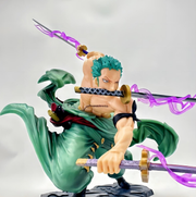 Zoro figure 15cm side view — anime-accurate PVC One Piece Pirate Hunter collectible India
