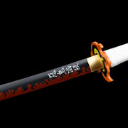 Demon Slayer Rengoku Wooden Katana 104 Cm